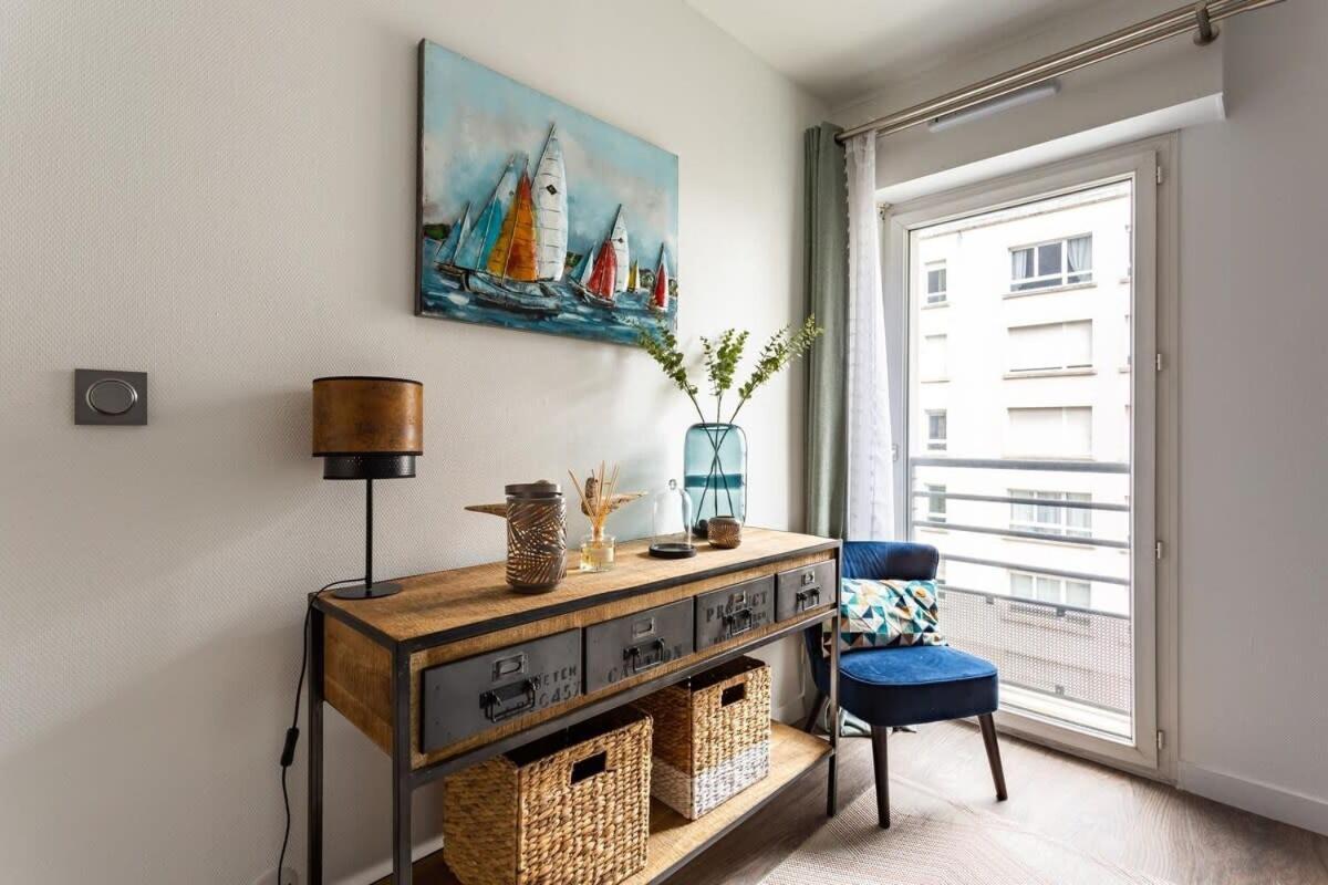 Le Saint Helier -Appartement Cosy Et Calme Parking Rennes Zewnętrze zdjęcie